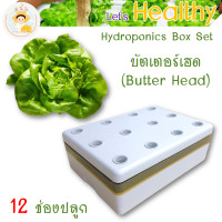 ราคา ส่งด่วน ชุดกล่องปลูกผักไฮโดรโปนิกส์ ปลูกผักไร้ดิน กล่องปลูกผัก ปลูกผักไฮโดร hydroponic 12 ช่องปลูก พร้อมอุปกรณ์ครบชุด สนั่นการเกษตร (17392639213)