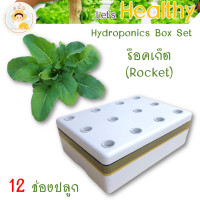 ราคา ส่งด่วน ชุดกล่องปลูกผักไฮโดรโปนิกส์ ปลูกผักไร้ดิน กล่องปลูกผัก ปลูกผักไฮโดร hydroponic 12 ช่องปลูก พร้อมอุปกรณ์ครบชุด สนั่นการเกษตร (17392639218)