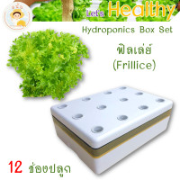 ราคา ส่งด่วน ชุดกล่องปลูกผักไฮโดรโปนิกส์ ปลูกผักไร้ดิน กล่องปลูกผัก ปลูกผักไฮโดร hydroponic 12 ช่องปลูก พร้อมอุปกรณ์ครบชุด สนั่นการเกษตร (17392639217)