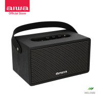 ราคา ผ่อน 0 AIWA Retro Plus Bluetooth Speaker ลำโพงบลูทูธพกพา BASS (3649876563)