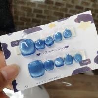 ราคา เล็บปลอม สีเจล เล็บเท้า สีลูกแก้ว เล็บปลอมสำเร็จรูป เล็บปลอมราคาถูก (15902773059)