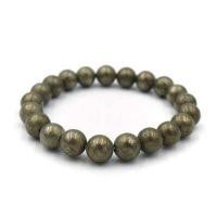 ราคา PYRITE ไพไรต์ เพชรหน้าทั่ง เลือกขนาดเม็ดหินได้ 4 14 มม หินแห่งการดูดทรัพย์ ดูดเงิน สร้อยข้อมือหินแท้ by siamonlineshop (1762600308)