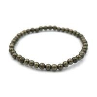 ราคา PYRITE ไพไรต์ เพชรหน้าทั่ง เลือกขนาดเม็ดหินได้ 4 14 มม หินแห่งการดูดทรัพย์ ดูดเงิน สร้อยข้อมือหินแท้ by siamonlineshop (16412623471)