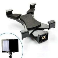 ราคา ขาตั้ง iPad ที่หนีบไอแพด ที่หนีบแท็บเล็ต iPad Tripod Mount Adapter Universal Tablet Clamp Holder (461550761)