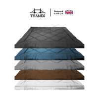 ราคา Thames itopper ท็อปเปอร์ ใยขนห่านเทียม การันตีความหนา 4นิ้ว ขนาด 3 5 5 6 ฟุต ทอปเปอร์ topper microgel คุ้มค่า (17497478428)
