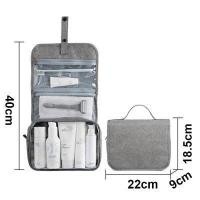 ราคา Hanaso กระเป๋าใส่เครื่องอาบน้ำ toiletries bag กระเป๋าใส่เครื่องสำอาง กระเป๋าอุปกรณ์อาบน้ำ กระเป๋าเอนกประสงค์ กระเป๋าใส่แปรงสีฟัน Travel Bag (10055561191)