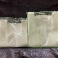 ราคา ถุงหูหิ้ว ถุงหิ้ว ถุงหิ้วสีขาวนม ถุงใส่ยา ถุงร้านยา เกรดหนา 5x9 6x12 7x14 8x15 1ห่อประมาณ 100ใบ (15382926639)