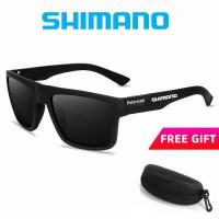 ราคา Shimano แว่นตากันแดดโพลาไรซ์ผู้ชายกีฬาแว่นตา Shades ชายแว่นตากันแดดฟรีแว่นตาสำหรับตั้งแคมป์เดินป่าตกปลาแว่นตากันแดดคลาสสิก UV400 แว่นตา (14427001839)