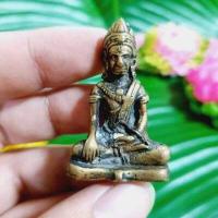 ราคา พระพุทธรูปปางมารวิชัย ศิลปะแบบขอมเก่า เนื้อทองเหลืองเก่า เป็นพระกรุที่ค้นพบที่จังหวัดสุรินทร์ สภาพสวยน่าบูชา (11781105526)