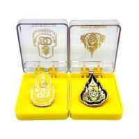 ราคา ชุดเข็มที่ระลึกพระราชพิธีบรมราชาภิเษกพร้อมเข็ม 60 พรรษา ร 10 (11690518442)