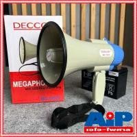 ราคา DECCON MG1002U โทรโข่ง อัดเสียง ชาร์จแบตได้ USB โทรโข่ง แม็กกาโฟน โทรโข่งอัดเสียงได้ MG 1002 U ขนาด 25 วัตต์ 6 นิ้ว (904388570)