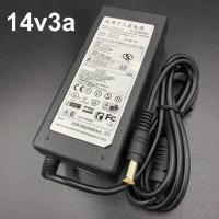 ราคา Adapter 14V 3A 6 5 x 4 4mm สำหรับจอ Samsung LG หัวเข็ม Black (356418665)