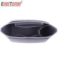 ราคา EverToner Felt Insert Bag เหมาะสำหรับ LONGCHAMP Long Handle Short Handle Crossbody Bag Makeup Organizer Shaper Travel Inner Purse (15846211322)
