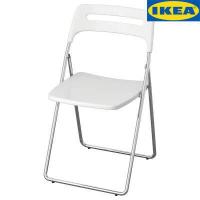 ราคา IKEA NISSE นิสเซ่ เก้าอี้พับ น้ำหนักเบา เอาออกไปตั้งไว้ข้างนอกและกางออกได้ง่าย และพับเก็บง่ายเมื่อไม่ได้ใช้งาน พนักพิงโค้ง (11736393687)