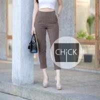 ราคา CHICK กางเกง 5 ส่วน ซิปข้าง เอวสูง ไม่ต้องรีด ผ้าโรเชฟ กางเกงผู้หญิง กางเกงทำงาน กางเกง5ส่วนญ กางเกงโรเชฟ กางเกงใส่สบาย กางเกงเก็บทรง (12106064466)