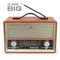 ราคา Telecorsa เครื่อเงล่นวิทยุ บลูทูธ ลำโพงบลูทูธย้อนยุค ลำโพงโบราณ G GOOD G 268 Big รุ่น G268 BIg 04G k3 p (682652283)