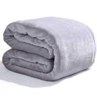 ราคา ผ้าห่มนาโนสีพื้น ผ้าหนานุ่ม ขนาด 3 ฟุต และ 6 ฟุต เย็บอย่างดี (10553321144)