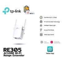 ราคา TP Link RE305 AC1200 WiFi Repeater อุปกรณ์ขยายสัญญาณ Wi Fi Range Extender รับประกันศูนย์ตอลดอายุการใช้งาน (12554578412)