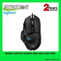 ราคา G502 สุ่มแถม เสื้อ หรือ หมวก หรือ อื่น ๆ MOUSE เมาส์ LOGITECH GAMING GEAR G502 RGB HERO (1567850767)