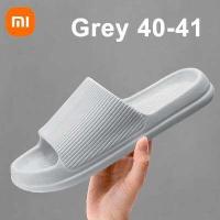 ราคา Xiaomi Youpin Fashion Sandals Men s Women s Anti Slip Wear Resistant EVA Thick Sole Comfortable Home Slippers Bathroom Bath Flip Flops (16587645068)