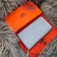 ราคา กระเป๋าสตางค์ใบยาว hermes แฟชั่น สวยแท้ 100 box set ซิปรอบ กระเป๋าสตางค์ กระเป๋าใส่เงิน กระเป๋าแฟชั่น (6440734920)