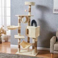 ราคา cat tree cat tree condo cat climbing คอนโดแมว บ้านแมว ของเล่นแมว คอนโดลับเล็บแมว เสาลับเล็บแมว คอนโดแมวใหญ่ คอนโดแมวราคาถูก แข็งแรง ทนทาน (17241952596)