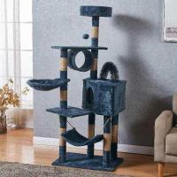 ราคา cat tree cat tree condo cat climbing คอนโดแมว บ้านแมว ของเล่นแมว คอนโดลับเล็บแมว เสาลับเล็บแมว คอนโดแมวใหญ่ คอนโดแมวราคาถูก แข็งแรง ทนทาน (17241952594)