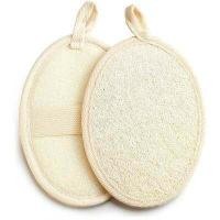 ราคา 1 ชิ้น ใยบวบขัดผิว ใยบวบแท้ๆ 100 นิ่มทุกลูก ไม่เจ็บ Loofah Pad วงรี สวมมือ ใยบวบธรรมชาติ 9 x 14 cm ใยบวบ บวบท่อน ใยบวบขัดตัว (14643669069)