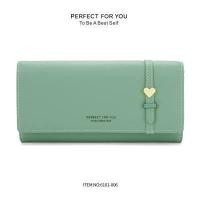 ราคา กระเป๋าสตางค์ perfect for you forever young กระเป๋าสตางค์ใบใหญ่ 3พับ กระเป๋าสตางค์ยาวของผู้หญิง 6101 006 (15826685590)