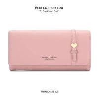 ราคา กระเป๋าสตางค์ perfect for you forever young กระเป๋าสตางค์ใบใหญ่ 3พับ กระเป๋าสตางค์ยาวของผู้หญิง 6101 006 (15826685589)