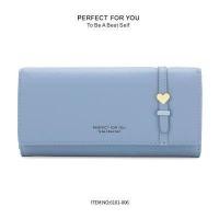 ราคา กระเป๋าสตางค์ perfect for you forever young กระเป๋าสตางค์ใบใหญ่ 3พับ กระเป๋าสตางค์ยาวของผู้หญิง 6101 006 (15826685588)