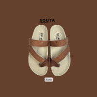 ราคา ส่งเร็ว รองเท้าแตะสไตล์วินเทจ แฟชั่น รองเท้าแตะไบเก้น ลดขนาด1ไซส์ (16329700416)