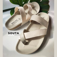 ราคา ส่งเร็ว รองเท้าแตะสไตล์วินเทจ แฟชั่น รองเท้าแตะไบเก้น ลดขนาด1ไซส์ (16693850829)