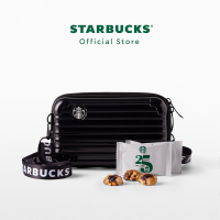 ราคา Starbucks Black Case กระเป๋าอเนกประสงค์สีดำบรรจุถั่วมิกซ์นัท A9001280 (17053591591)