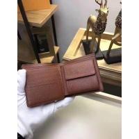 ราคา พร้อมกล่อง กระเป๋าสตางค์สั้นสีแดงสีน้ำตาลพับสำหรับผู้หญิงมีกระเป๋าสแน็ปสำหรับเปลี่ยนช่องใส่บัตรเครดิตสามช่องและช่องใส่ธนบัตรแบบยาวขนาด 10X10Cm N62664 (16816073155)