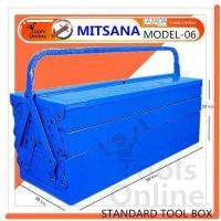 ราคา MITSANA กล่องเครื่องมือ 3 ชั้น ขนาด 21 นิ้ว กล่องใหญ่ เก็บได้เยอะ (810338888)
