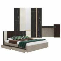 SB FURNITURE ชุดห้องนอน 6 ฟุต รุ่น AUREUS