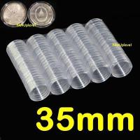 ราคา ตลับใส่เหรียญ ขนาด 35mm แพค100ตลับ ใส่เหรียญเนื้อเงิน 20บาท3รอบ เหรียญเนื้อเงิน150 200 300 600 800บาท 35มม 35มิล (14753004870)