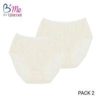 ราคา B me กางเกงชั้นใน รุุ่น ME7A81 แพ็ก 2 ตัว สีครีม ครีม นู๊ด นู๊ด (2254936191)