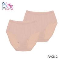 ราคา B me กางเกงชั้นใน รุุ่น ME7A81 แพ็ก 2 ตัว สีครีม ครีม นู๊ด นู๊ด (2254936186)