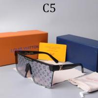 ราคา LOUIS VUITTON แว่นกันแดดเลนส์เดี่ยวสำหรับผู้ชายและผู้หญิง แว่นกันแดดแฟชั่นแบรนด์หรูลายน้ำลายตัวอักษร LV ใส่ได้ทุกโอกาสเหมาะกับการเดินทางกลางแจ้ง1487 (13660237790)
