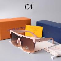 ราคา LOUIS VUITTON แว่นกันแดดเลนส์เดี่ยวสำหรับผู้ชายและผู้หญิง แว่นกันแดดแฟชั่นแบรนด์หรูลายน้ำลายตัวอักษร LV ใส่ได้ทุกโอกาสเหมาะกับการเดินทางกลางแจ้ง1487 (13660237789)