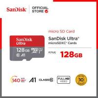 ราคา SanDisk Ultra microSDXC SQUAB128GB A1 C10 U1 UHS I 140MB s R SDSQUAB 128G GN6MN เมมโมรี่การ์ด ไมโครเอสดี การ์ด (16430610611)