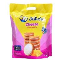 ราคา บิสกิตเนยถั่ว และ รสชีส ห่อใหญ่ 360g Julie s peanut butter biscuit (10138946319)