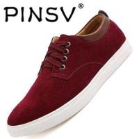 ราคา PINSV รองเท้าแฟชั่นนุ่มแนะสวมสบาย Casual รองเท้าหนัง Lightsome ทั้งหมดรองเท้าหนังกลับ Non SLIP สวมใส่แต่เพียงผู้เดียว (402749598)