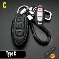 ราคา Xincan หนังคุณภาพสูงสำหรับ Nissan Key Cover Remote Key Case พร้อม Key Holder Fod รถโลโก้พวงกุญแจ Creative Alloy โลหะ Urvan Sentra Almera X Trail Patrol Navara Frontier Cefiro Juke (15148649766)