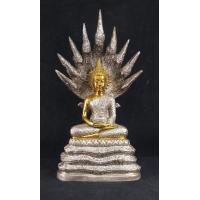 ราคา พระนาคปรก รุ่น แรก ท่านเจ้าคุณนรฯ วัดเทพศิริน ทรา วาส เนื้อทองเหลือง สองกษัตริย์ ปี2511 (11340000581)