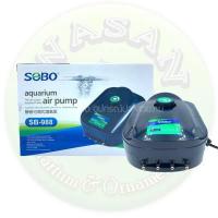ราคา ปั๊มลม ปั๊มลมตู้ปลา SOBO SB 988 Air Pump 4 ทาง ปั๊มออกซิเจน ปั๊มอ๊อกซิเจนตู้ปลา เลี้ยงปลาเลี้ยงกุ้ง เสียงเงียบ ลมแรง สามารถปรับระดับความแรงได้ (7337458520)