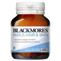 ราคา Blackmores Nails Hair Skin 60 Tablets วิตามินบำรุงเล็บ ผม และผิว ฉลาก AUST L 226228 (11656174336)