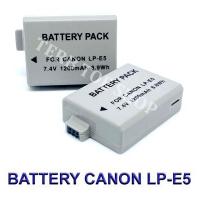 ราคา LP E5 LPE5 แบตเตอรี่ แท่นชาร์จ แบตเตอรี่พร้อมแท่นชาร์จสำหรับกล้องแคนนอน Battery Charger Battery and Charger For Canon EOS Rebel XSi XS T1i 450D 500D 1000D Kiss F X2 X3 BY TERB TOE SHOP (13361535119)